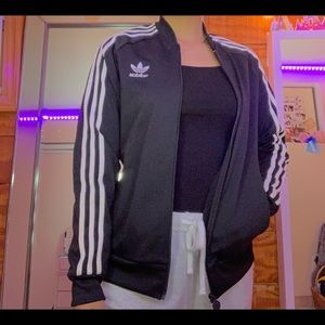 Adidas Track Sweater Size Large Fits Like A Medium